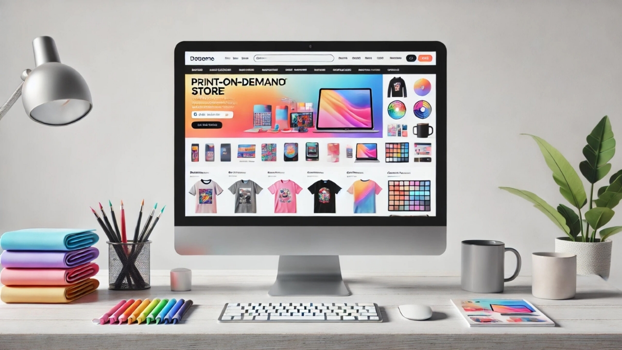 Print on demand store