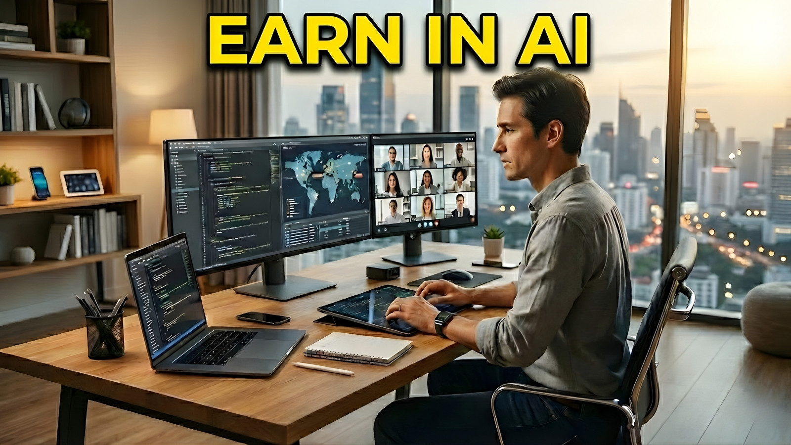 Earn in AI